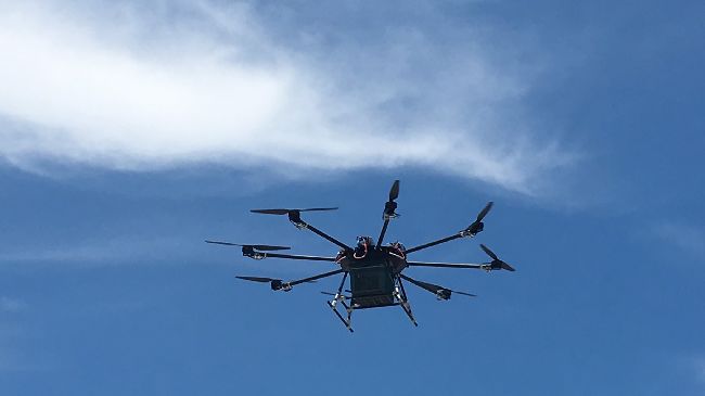 無人機載重領先國際　幫農民空運芒果