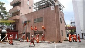 台北,消防局,義消,特種搜救。翻攝畫面