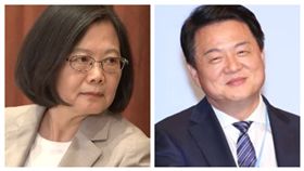 蔡英文，周錫瑋組合圖(資料照)
