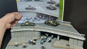 網友製作64坦克模型（圖／翻攝自PTT）