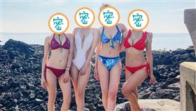 玩很大,Albee,舒子晨,巫苡萱,梁凱莉,比基尼／翻攝自玩很大IG