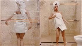 泰國,歌手,女星,Kratae R Siam,泰拳,跳舞,浴室,　圖／翻攝自Kratae R Siam IG