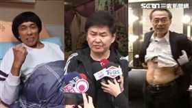 賀一航、李國修、豬哥亮 合成圖／資料照