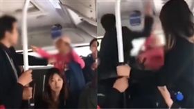 （圖／翻攝自微博）中國,大媽,踩人,正義哥,巴頭