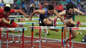 ▲陳奎儒在亞運奪下跨欄110公尺銀牌。（圖／中華奧會提供）