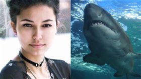 美國,鯊,海軍陸戰隊,攻擊,消防員,海洋,生態,醫院 圖／翻攝自推特、Pixabay