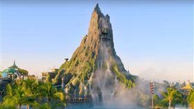 奧蘭多環球影城「火山灣」驚傳電擊意外。（圖／翻攝自環球影城官網）