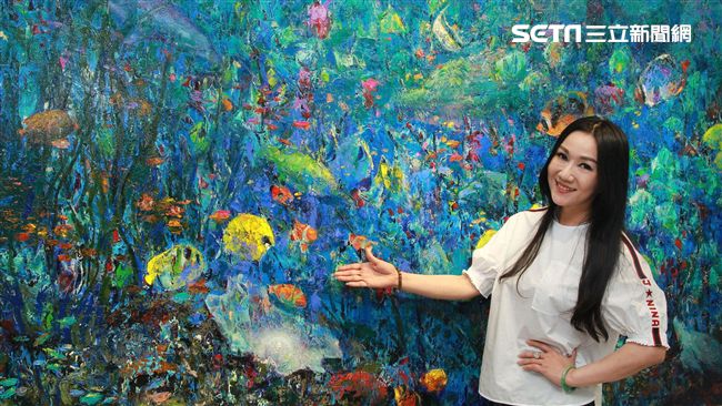 胡寶莉油畫創作首展　當抽象遇上印象