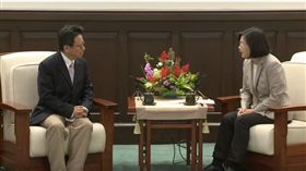 陳破空會蔡英文（圖／翻攝自youtube）