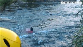 新北,三峽,浮屍,紅衣女屍（圖／翻攝畫面）