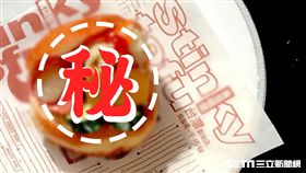 老闆發揮創意，將臭豆腐變甜食。