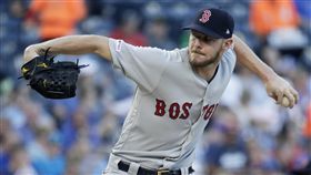 ▲塞爾（Chris Sale）9局狂飆12K完封皇家。（圖／美聯社／達志影像）