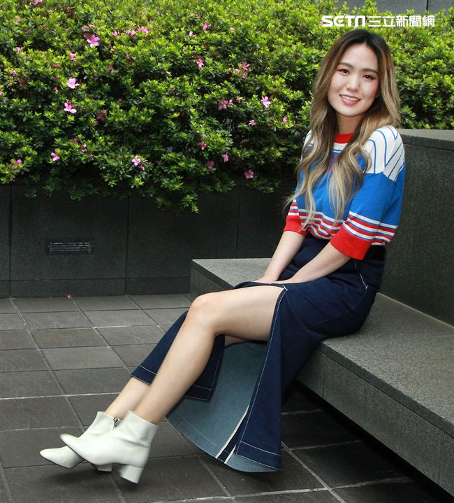 孫盛希接受三立新聞網金曲專訪。（記者邱榮吉/攝影）