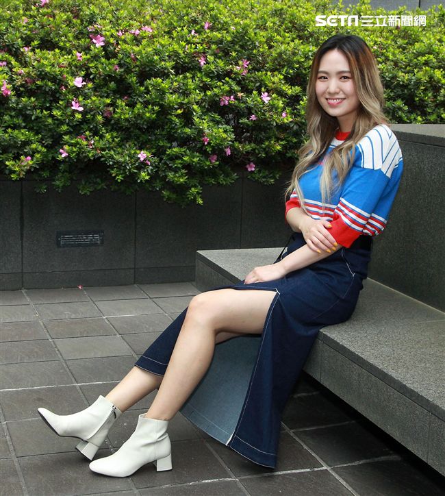 孫盛希接受三立新聞網金曲專訪。（記者邱榮吉/攝影）