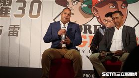 ▲統一獅邀請隊史選手Tilson Brito（布雷）與Jose Nunez（王漢）回台灣出席活動。（圖／記者王怡翔攝影）