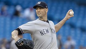 ▲哈普（J.A. Happ）戰前東家藍鳥繳7局失1分好投。（圖／美聯社／達志影像）