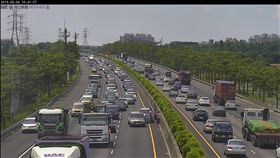 端午連假尾聲塞車　　圖／高公局提供