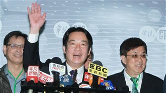 申論顯緊張　賴清德再強化參選正當性