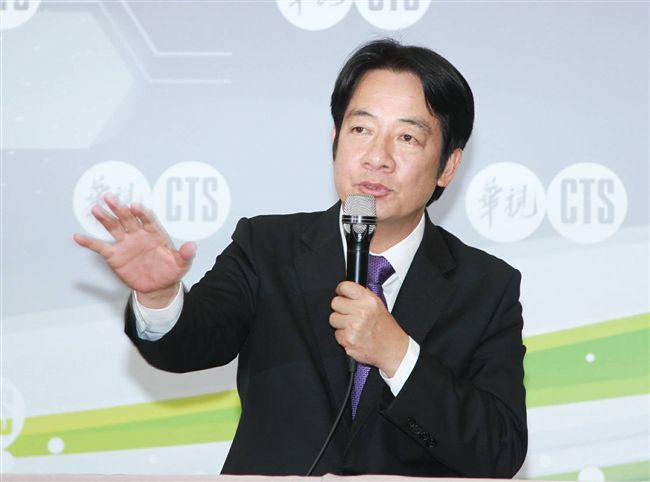 民進黨總統初選政見會後記者會,賴清德,（圖／記者邱榮吉攝影）
