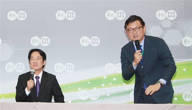 民進黨總統初選政見會後記者會,賴清德,（圖／記者邱榮吉攝影）
