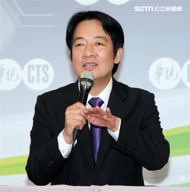 民進黨2020總統初選政見賴清德於結論時表示：一加一大於二由誰代表。（記者邱榮吉/攝影）