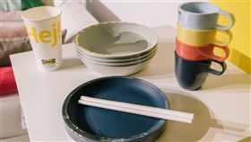 圖／記者谷庭攝,ikea限塑政策,稻草回收傢俱