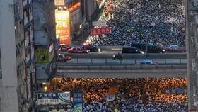香港大遊行（圖／翻攝自香港突發事故報料區 臉書）