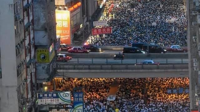 突破百萬人！香港反送中遊行創造歷史