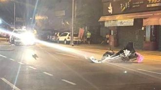 扯！警酒駕還想服勤？途中撞傷女騎士