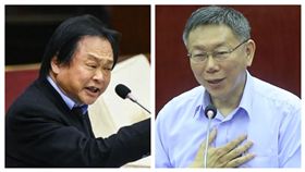 王世堅，柯文哲組合圖