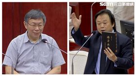 柯文哲，王世堅（組合圖）