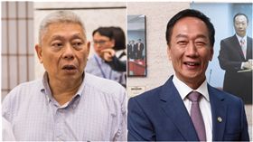 郭台銘、蔡衍明（合成圖／翻攝自郭台銘臉書、資料照）