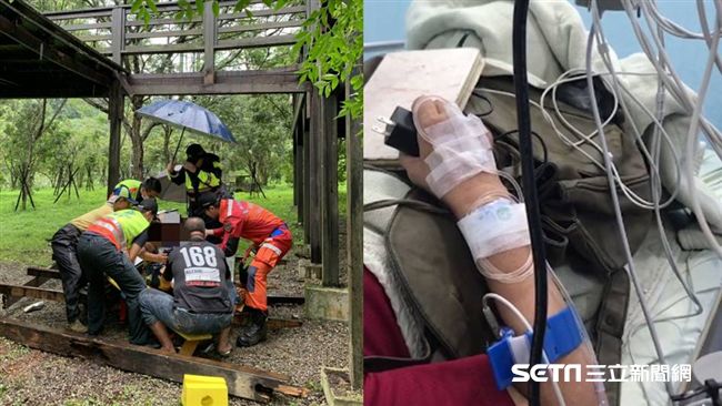 生態園區觀景台崩塌　7旬嬤轟害死人