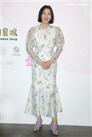 韓國美妝前線節目「get it beauty」超模主持人張允珠，來台錄製美妝節目。（記者邱榮吉/攝影）