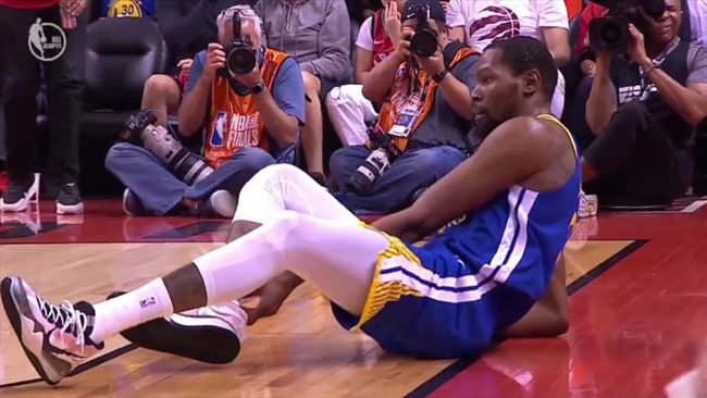 NBA／畫面流出　斷跟腱KD已能跑