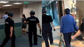 民進黨首日初選民調結果,保全護送,組合圖