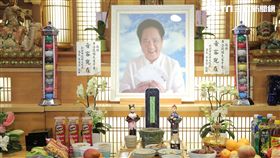 馬如龍靈堂照片。（圖/台北市攝影記者聯誼會提供）