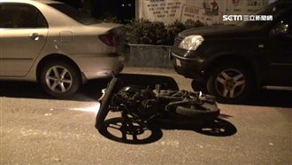 拒檢飛車飆逃！男「自摔棄車」搞失蹤