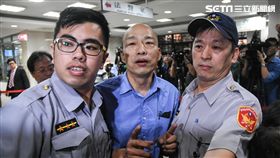 北農前總經理韓國瑜前往北檢應訊。 （圖／記者林敬旻攝）