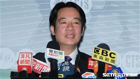 民進黨2020總統參選人賴清德參加政見發表會。（記者邱榮吉/攝影）