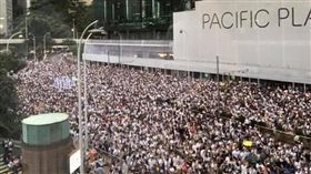 香港大遊行（圖／佔中九子之一張秀賢提供）