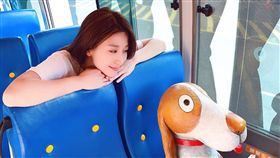 港星姚子羚在扯複雜情愛糾葛後，現身宜蘭幾米公園。（圖／翻攝自姚子羚IG）