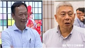 郭台銘、蔡衍明／資料照
