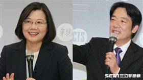 蔡英文,賴清德 圖/記者邱榮吉攝影