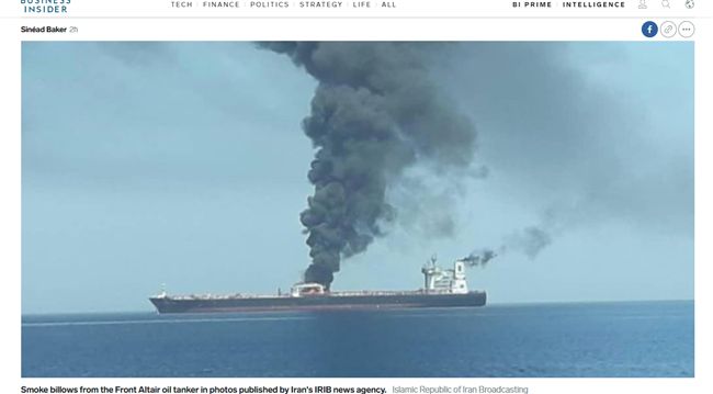 油輪遇襲罩陰霾　安倍斡旋美伊難成功