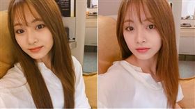 周子瑜,TWICE,剪頭髮,空氣瀏海(IG)
