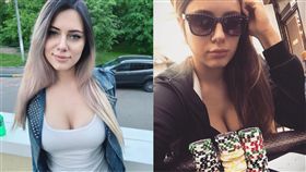 （圖／翻攝自Liliya Novikova IG）俄羅斯,正妹,樸克玩家,手機,觸電