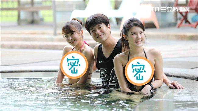 李易揪2辣乳女星泡湯！遭張立東抓包