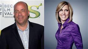 CNN,開黃腔,女主播,老闆,幽默,Alisyn Camerota,性騷擾,Jeff Zucker　組合圖／翻攝自維基百科、臉書