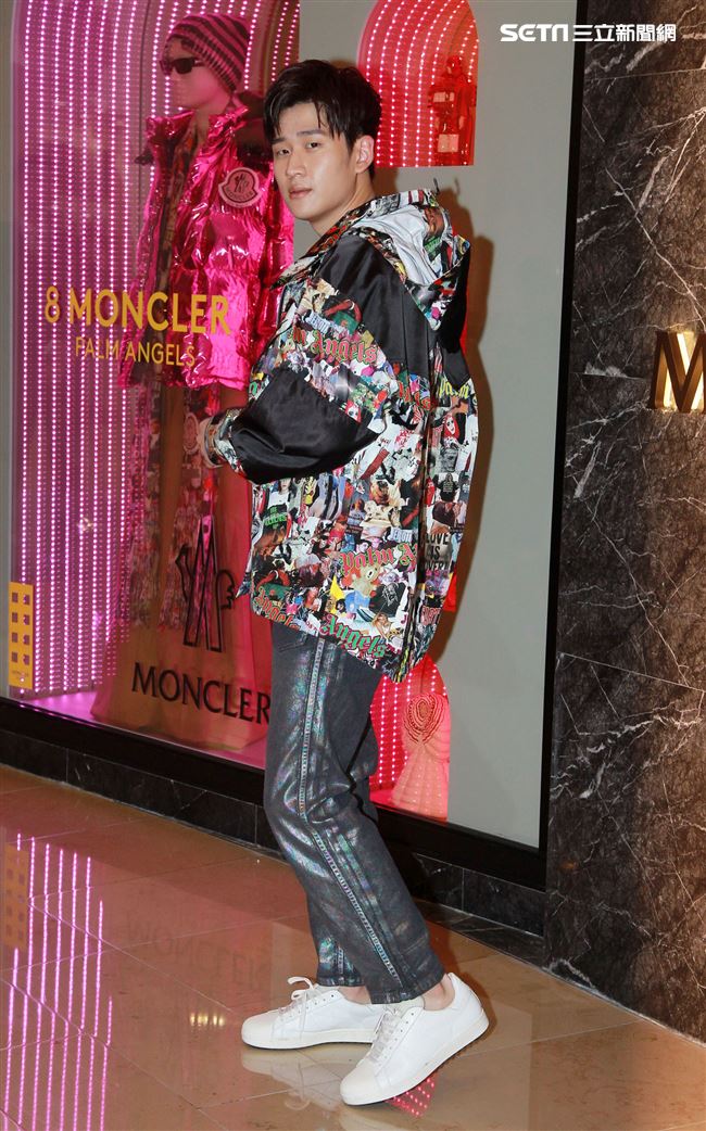 周興哲出席MONCLER秋冬首發貴賓酒會。（記者邱榮吉/攝影）